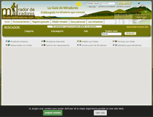 Tablet Screenshot of miradordemiradores.com